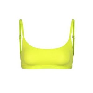 NWT SKIMS LIMITED EDITION FITS EVERYBODY SCOOP NECK BRA NEON LIME SIZE XXS